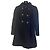 Abrigo largo de lana bouclée negra de doble botonadura Chanel 17A Space Station FR 38 Negro - vista 8