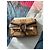 Borsa a spalla Gucci Dionysus Jumbo GG Canvas Ebano Camel Cammello - vista 3