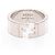 Bague à bande avec logo FF de Fendi