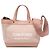 Tom Ford Braune Mini-Canvas-T-Schultertasche Fleisch