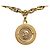 Cambon Collana Vintage Chanel Coco Mark D'oro - vista 3