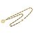 Cambon Collana Vintage Chanel Coco Mark D'oro - vista 4