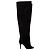 Alaïa Over The Knee Boots in Black Suede