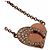 Collana in pietra con logo a forma di cuore Coach - vista 4