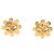Orecchini a clip placcati in oro Chanel Coco Mark D'oro