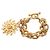Bracciale charm placcato oro Chanel Coco Mark D'oro