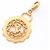 Collana Pendente Cavallo Fiore Hermès D'oro