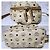 MCM Visetos Small Stark Leather Backpack Beige - view 10