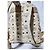 MCM Visetos Small Stark Leather Backpack Beige - view 3
