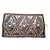 Clutch Balmain pour H&M in pelle argento Metallico Silver hardware