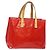 LOUIS VUITTON Borsa a Mano Monogram Vernis Reade PM Rossa M91088 LV Auth gh710 Rosso