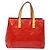 LOUIS VUITTON Borsa a Mano Monogram Vernis Reade PM Rossa M91088 LV Auth gh710 Rosso - vista 13