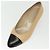 CHANEL Pumps Hohe Absätze Leder Beige CC Auth ti3387 - Ansicht 23