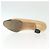 CHANEL Pumps Hohe Absätze Leder Beige CC Auth ti3387 - Ansicht 24