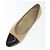 CHANEL Pumps Hohe Absätze Leder Beige CC Auth ti3387 - Ansicht 6