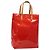 LOUIS VUITTON Monogram Vernis Reade MM Borsa a Mano Rossa M91086 LV Auth gh574 Rosso