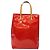LOUIS VUITTON Monogram Vernis Reade MM Borsa a Mano Rossa M91086 LV Auth gh574 Rosso - vista 13