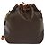 Céline CELINE Macadam Canvas Schultertasche aus PVC-Leder Braun Gold Auth 141339 Golden - Ansicht 13