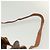 Céline CELINE Macadam Canvas Schultertasche aus PVC-Leder Braun Gold Auth 141339 Golden - Ansicht 14