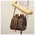 Céline CELINE Macadam Canvas Schultertasche aus PVC-Leder Braun Gold Auth 141339 Golden - Ansicht 25