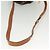 Céline CELINE Macadam Canvas Schultertasche aus PVC-Leder Braun Gold Auth 141339 Golden - Ansicht 7