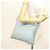 PRADA Schultertasche aus Nylon Hellblau Silber Authentisch ep10502 - Ansicht 21
