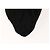 Borsa a spalla in raso nero e argento CC Auth 138568 con catena 2.55 e nastro CHANEL - vista 16