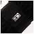 Borsa a spalla in raso nero e argento CC Auth 138568 con catena 2.55 e nastro CHANEL - vista 19