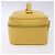 Pochette Vanity CHANEL COCO Mark in Pelle Caviar Oro Giallo CC Auth fm4842 D'oro - vista 4