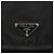 Bolsa de Ombro PRADA Nylon Preto Prata Autêntica yk19309 - vista 17