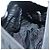 Bolsa de Ombro PRADA Nylon Preto Prata Autêntica yk19309 - vista 21