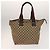 Borsa a Spalla GG Canvas Gucci 2Set Beige Argento Auth gh661 - vista 3