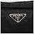 Borsa a Spalla PRADA Nylon Nero Argento Autentica ep10576 - vista 17