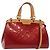 LOUIS VUITTON Borsa a Mano Monogram Vernis Brea PM Rossa M91623 LV Auth ep10407 Rosso