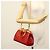 LOUIS VUITTON Borsa a Mano Monogram Vernis Brea PM Rossa M91623 LV Auth ep10407 Rosso - vista 26