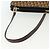 Borsa a Spalla in Tela Trotter Christian Dior Marrone Oro Auth ep10263 D'oro - vista 7