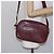 CARTIER Borsa a Spalla Must Line Pelle Bordeaux Oro Auth gh535 D'oro Bordò - vista 22
