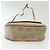 Borsa a spalla in tela a nido d'ape PVC beige oro Auth BA5504 Christian Dior - vista 5