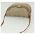 Borsa a spalla in tela a nido d'ape PVC beige oro Auth BA5504 Christian Dior - vista 6