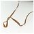Borsa a spalla in tela a nido d'ape PVC beige oro Auth BA5504 Christian Dior - vista 7