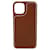Hermès HERMES iPhone 12 & 12 Pro Case iPhone Case Leather Brown Auth BA5561  - view 13