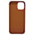Hermès HERMES iPhone 12 & 12 Pro Case iPhone Case Leather Brown Auth BA5561  - view 2