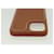 Hermès HERMES iPhone 12 & 12 Pro Case iPhone Case Leather Brown Auth BA5561  - view 7