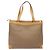Gucci Borsa tote Micro GG Supreme in PVC beige e oro Auth ki5973 D'oro - vista 2