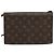 LOUIS VUITTON Borsa a Spalla Monogram Bordeaux 24 M51798 LV Auth BA5524 Monogramma - vista 2