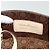 Borsa Tote Salvatore Ferragamo in vinile marrone Auth BA5417 - vista 12