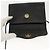 Borsa a Spalla Christian Dior in Pelle Nera Oro Auth 135165 Nero D'oro - vista 10