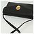 Borsa a Spalla Christian Dior in Pelle Nera Oro Auth 135165 Nero D'oro - vista 6