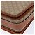 Céline Borsa a Spalla in Tela Macadam CELINE PVC Beige Oro Auth gh516 D'oro - vista 16