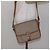 Céline Borsa a Spalla in Tela Macadam CELINE PVC Beige Oro Auth gh516 D'oro - vista 24